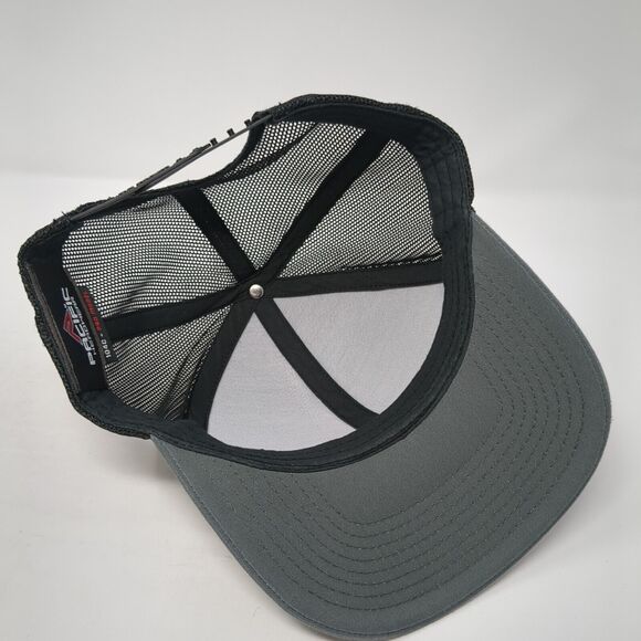 Daily 78 Snapback Trucker Hat Gray OS Adjustable Mesh Back Pacific Headwear - Picture 6 of 9